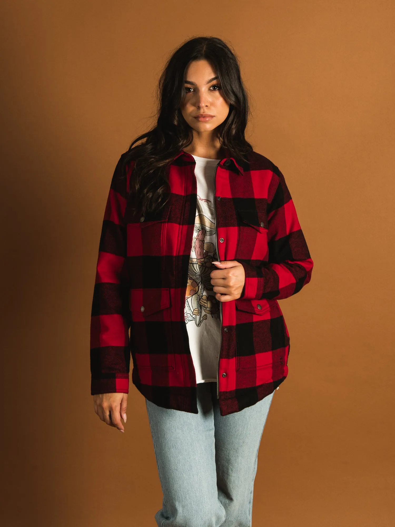 DICKIES SHERPA LINED FLANNEL  - CLEARANCE