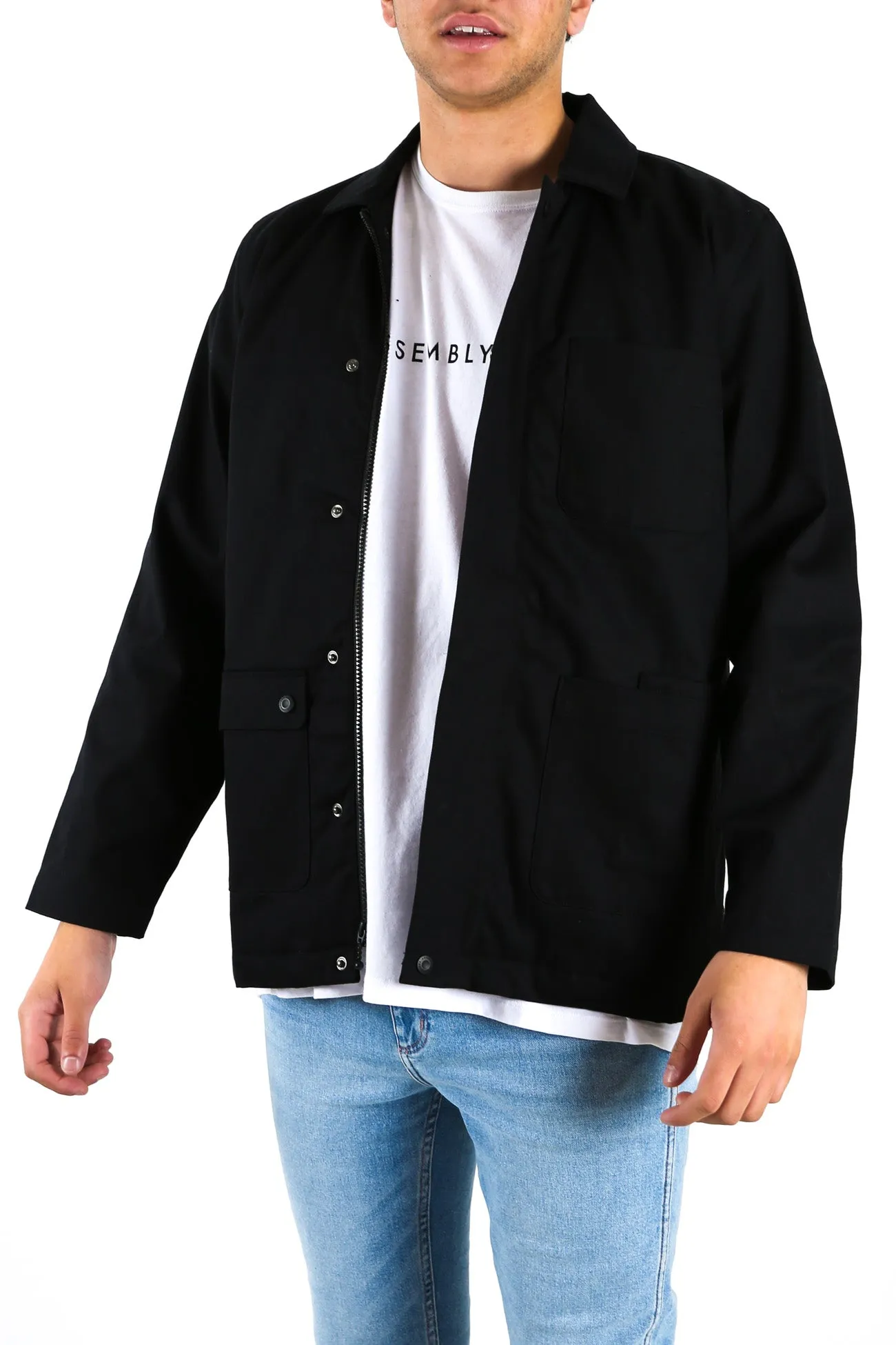 Dion Agius Worker Jacket Black