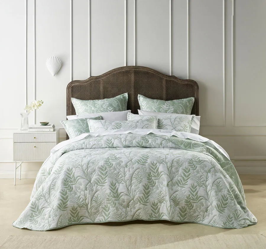 Eden Bedspread Set Range Sage