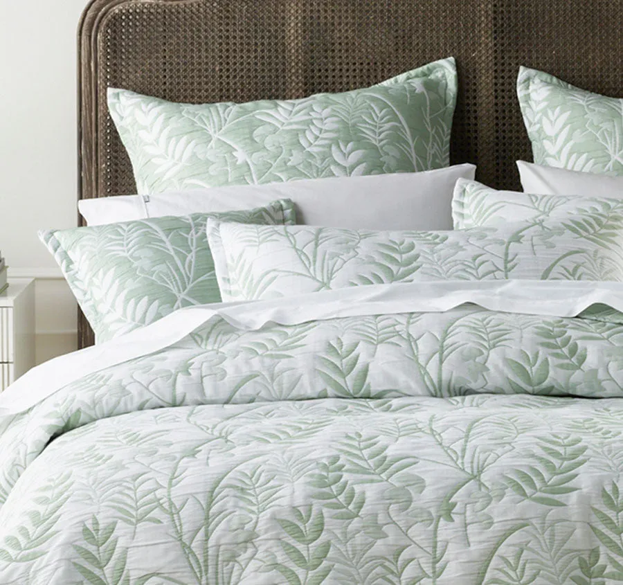 Eden Bedspread Set Range Sage