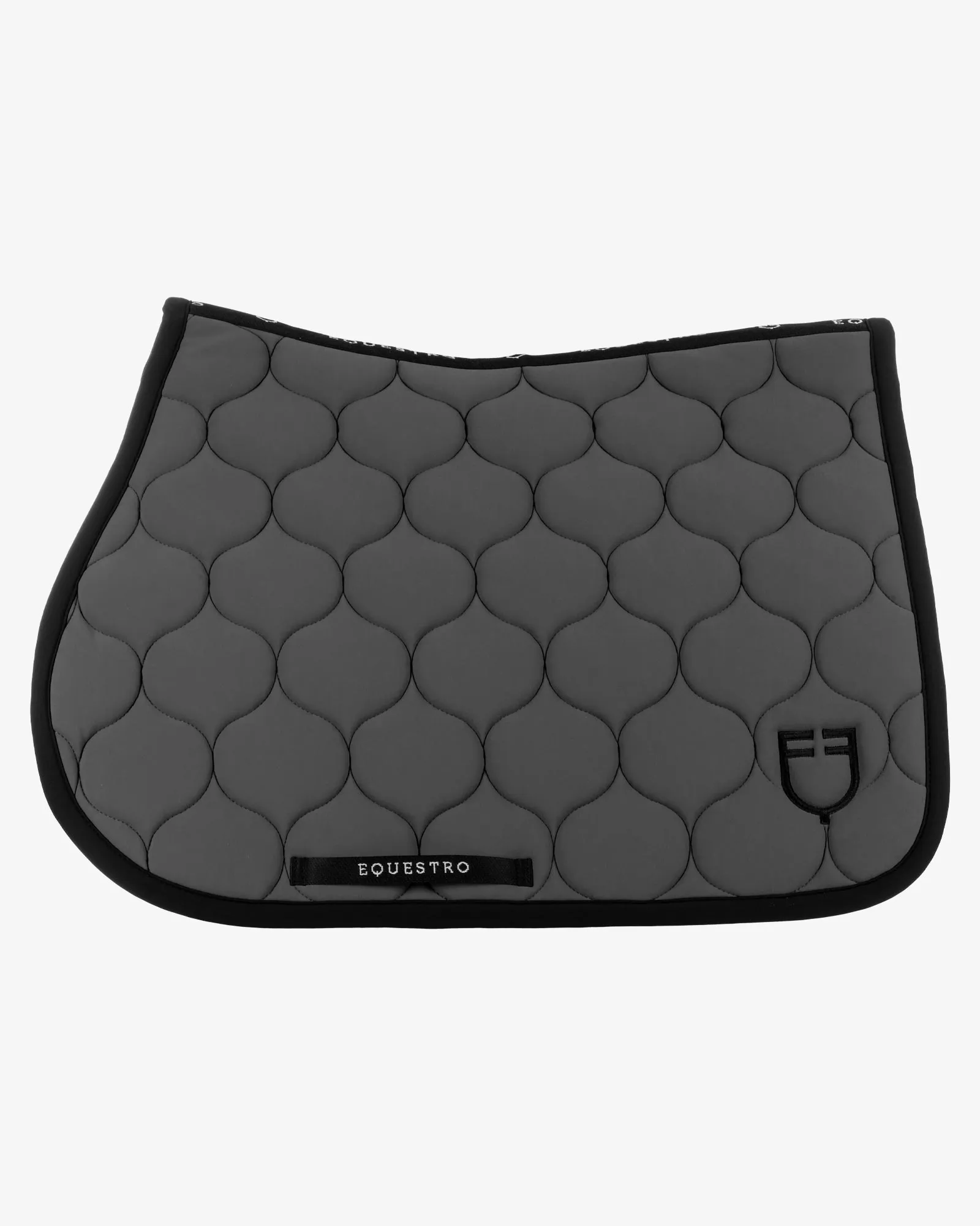 Equestro Circular Quilted Saddle Pad - Jumping