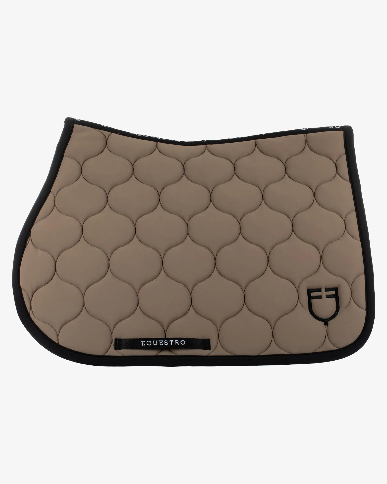 Equestro Circular Quilted Saddle Pad - Jumping