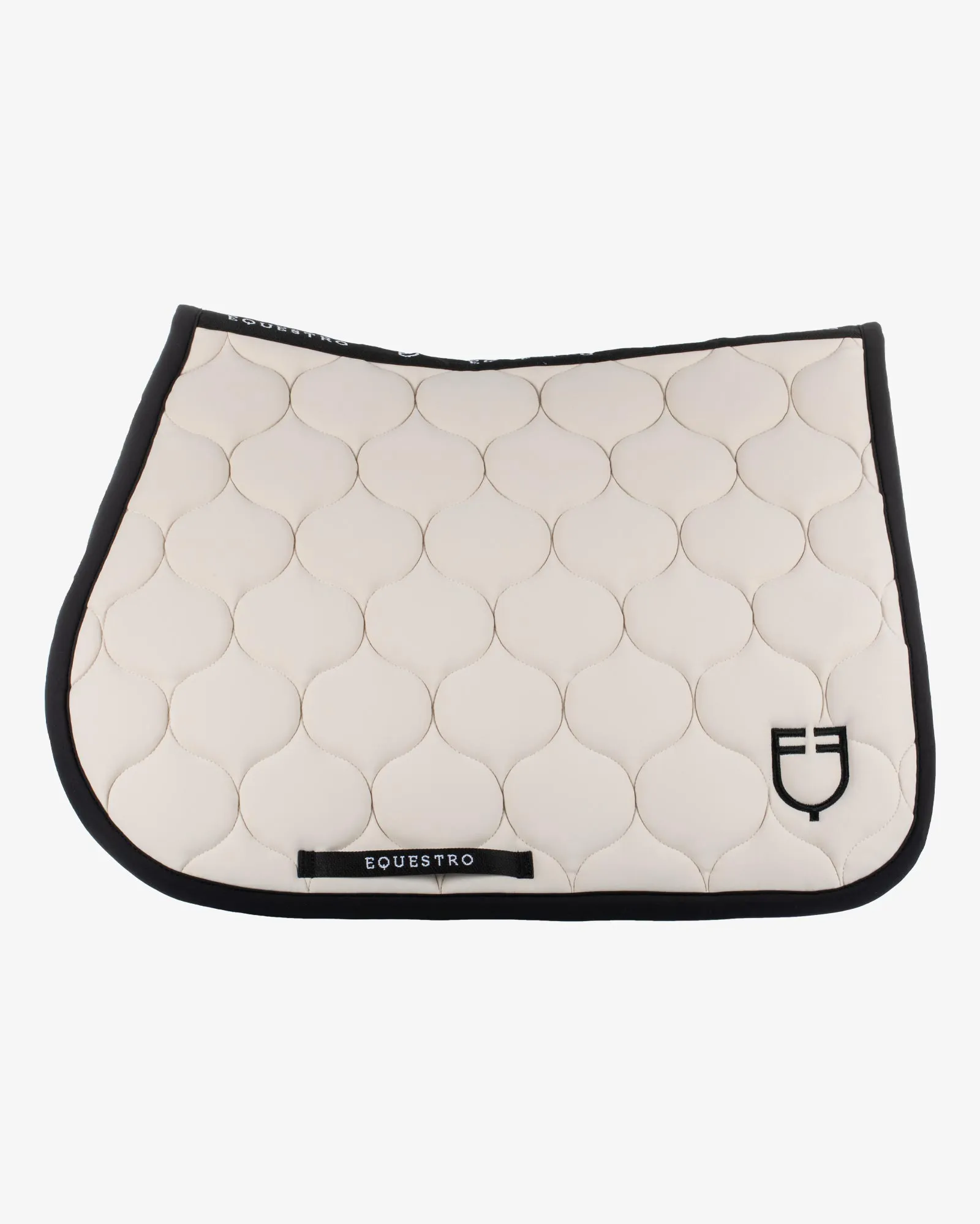 Equestro Circular Quilted Saddle Pad - Jumping