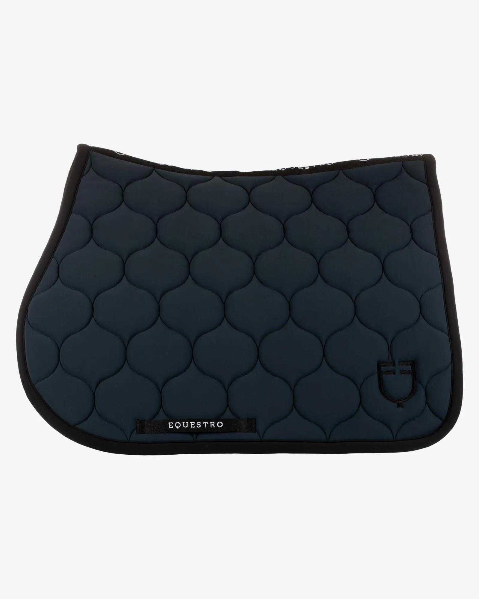 Equestro Circular Quilted Saddle Pad - Jumping