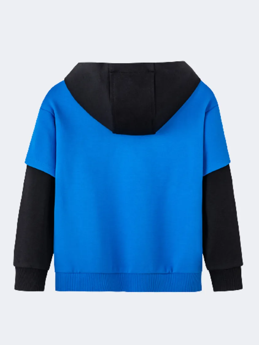 Erke Pullover Little-Boys Lifestyle Hoody Blue/Black