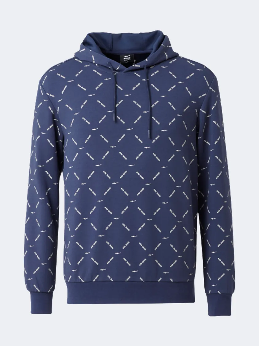 Erke Pullover Men Tennis Hoody Dark Blue