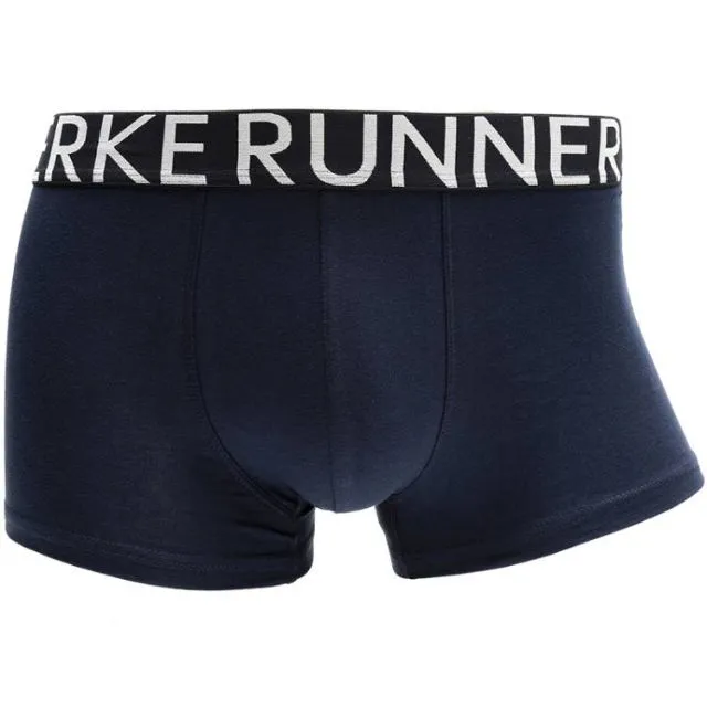 Erke Underwear Boxer Short Plain Cotton Indigo