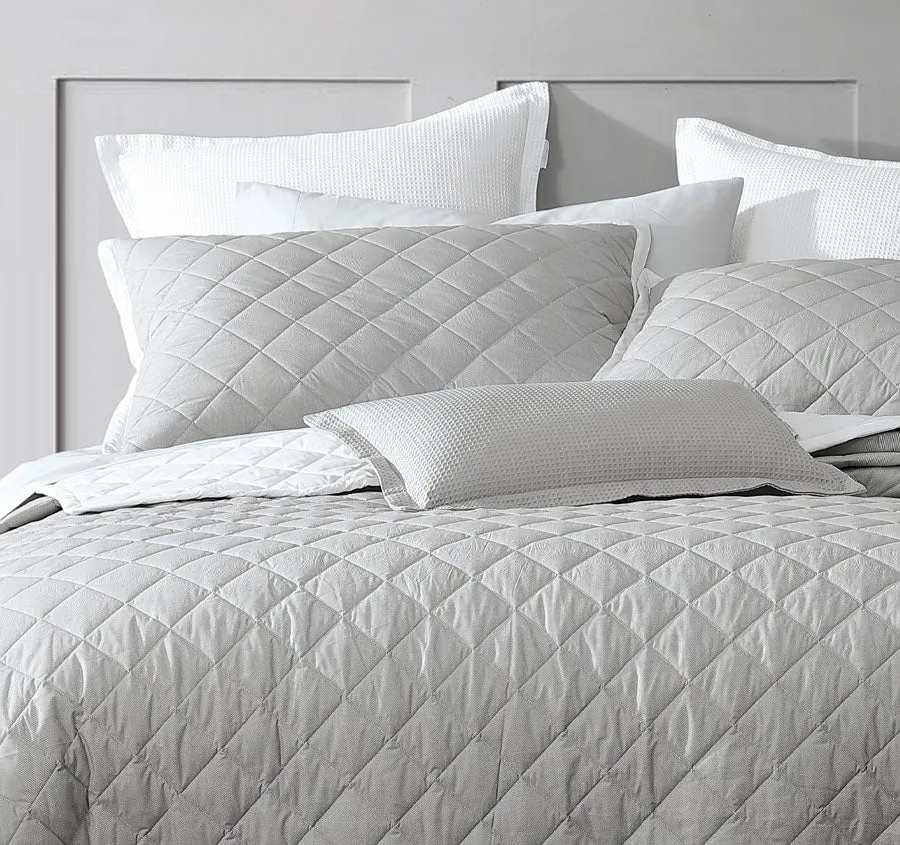 Essex Bedspread Range Pewter