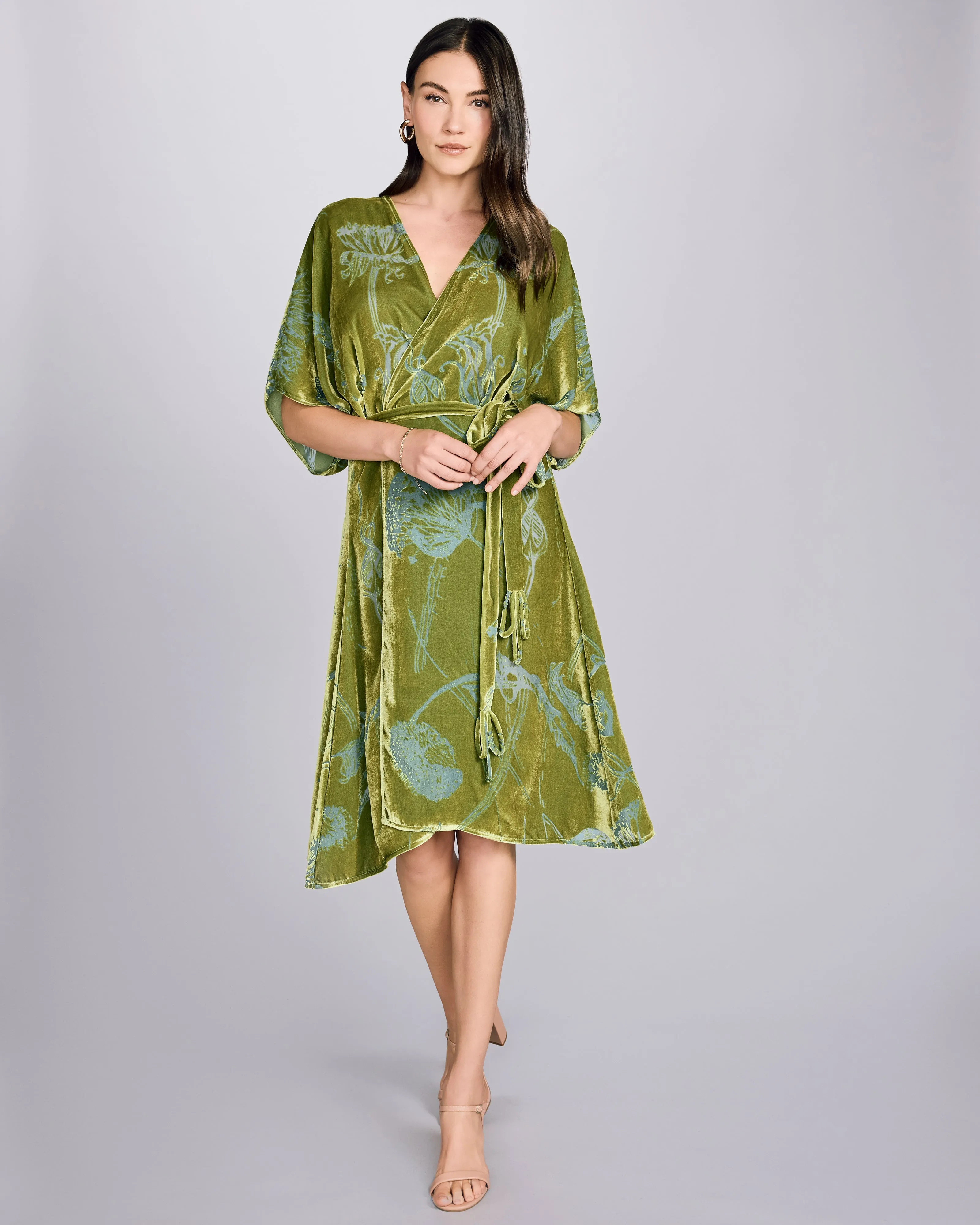 Fabergé Moss Velvet Robe