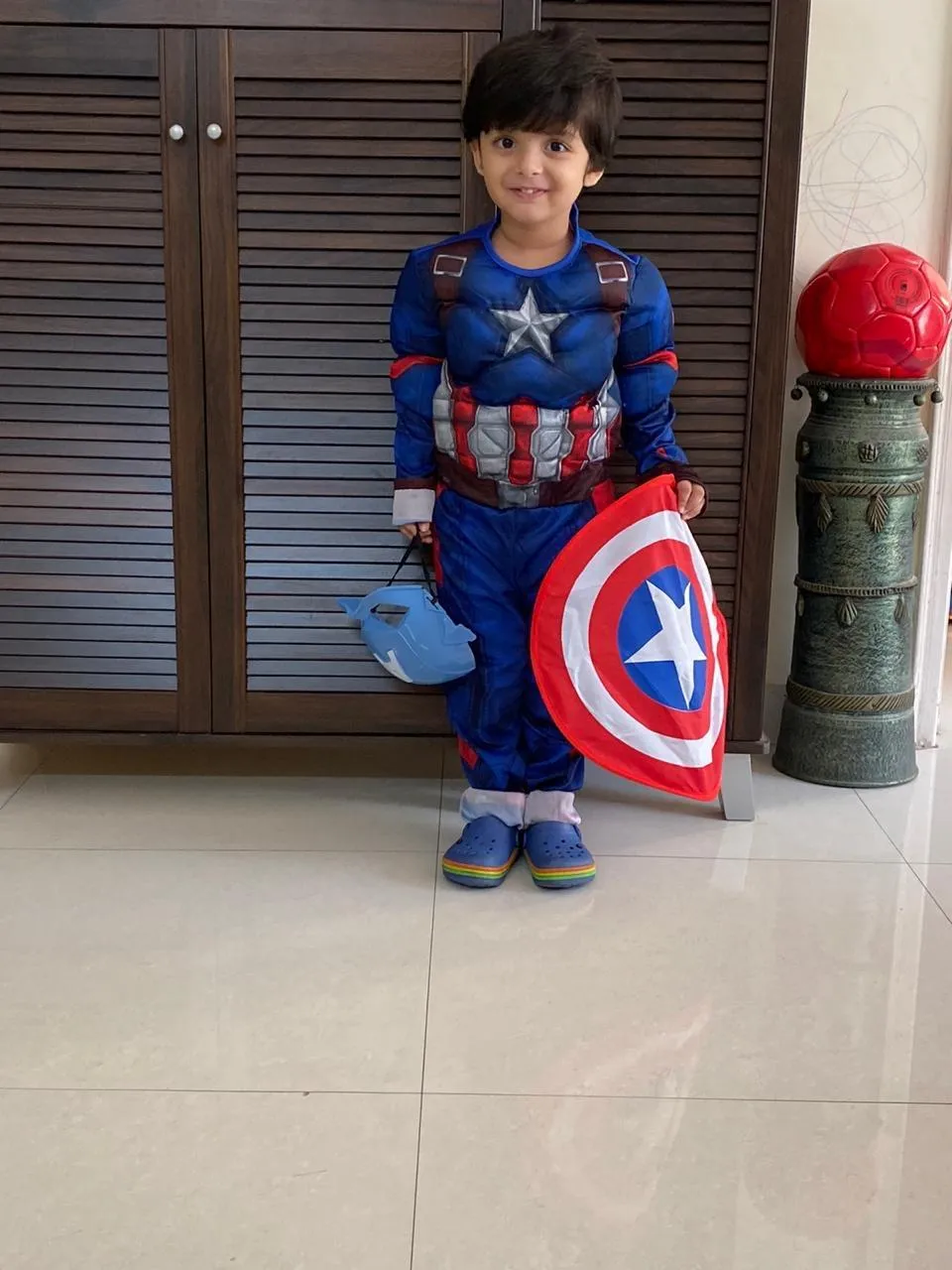 Fancydresswale Captain America dress for boys