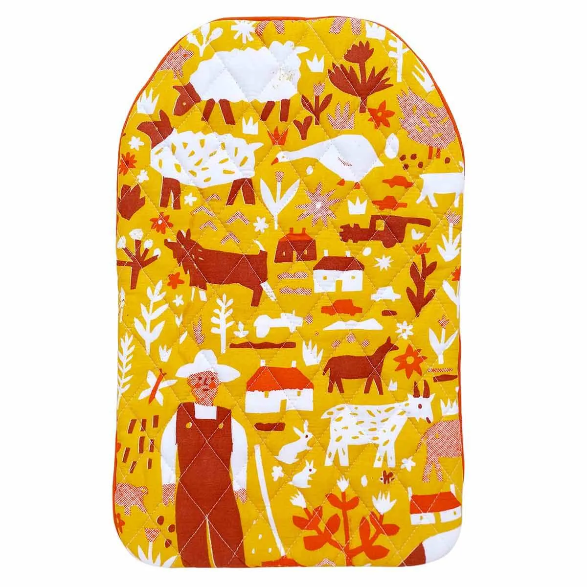 Farm Life Hot Water Bottle Cover