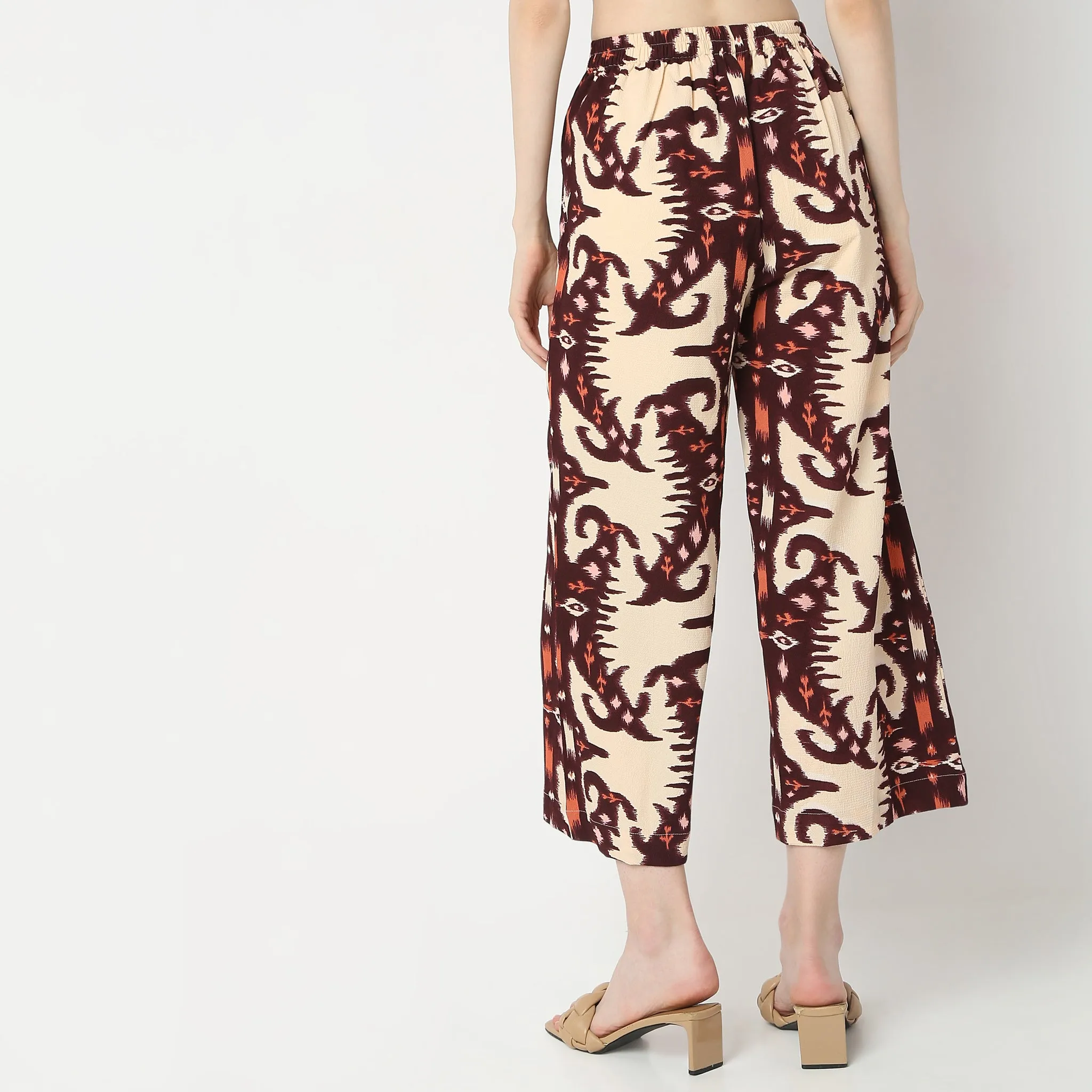 Flare Fit Ankle Length Culottes