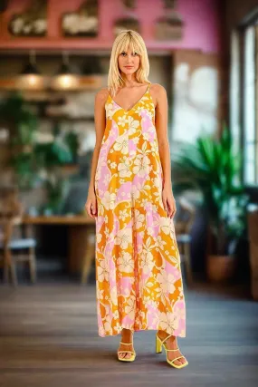 Floral Sunrise Jumpsuit