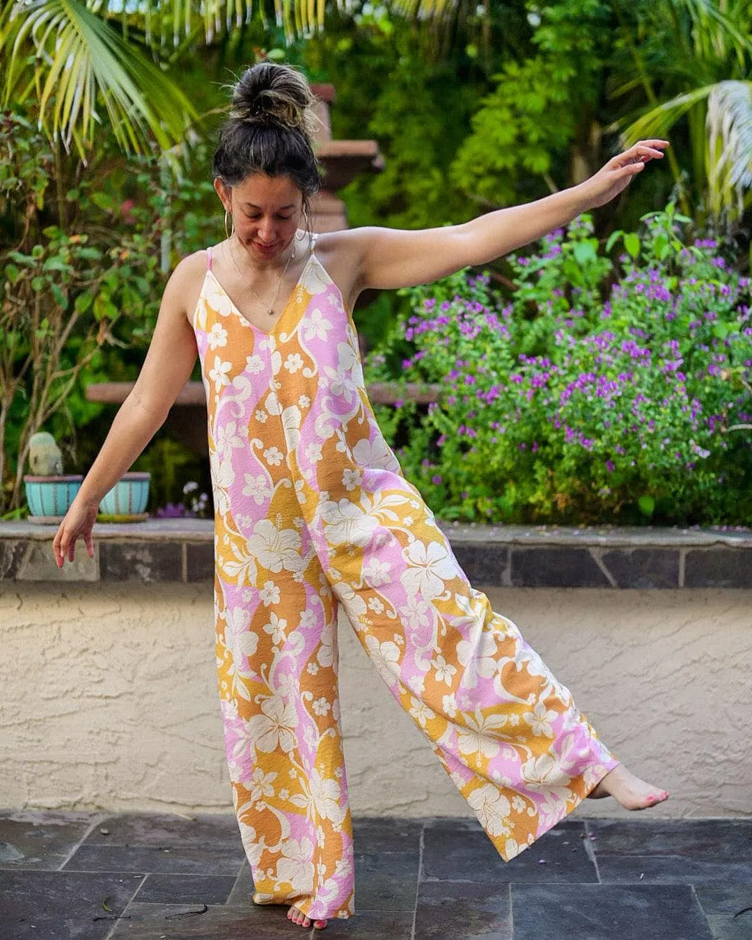 Floral Sunrise Jumpsuit