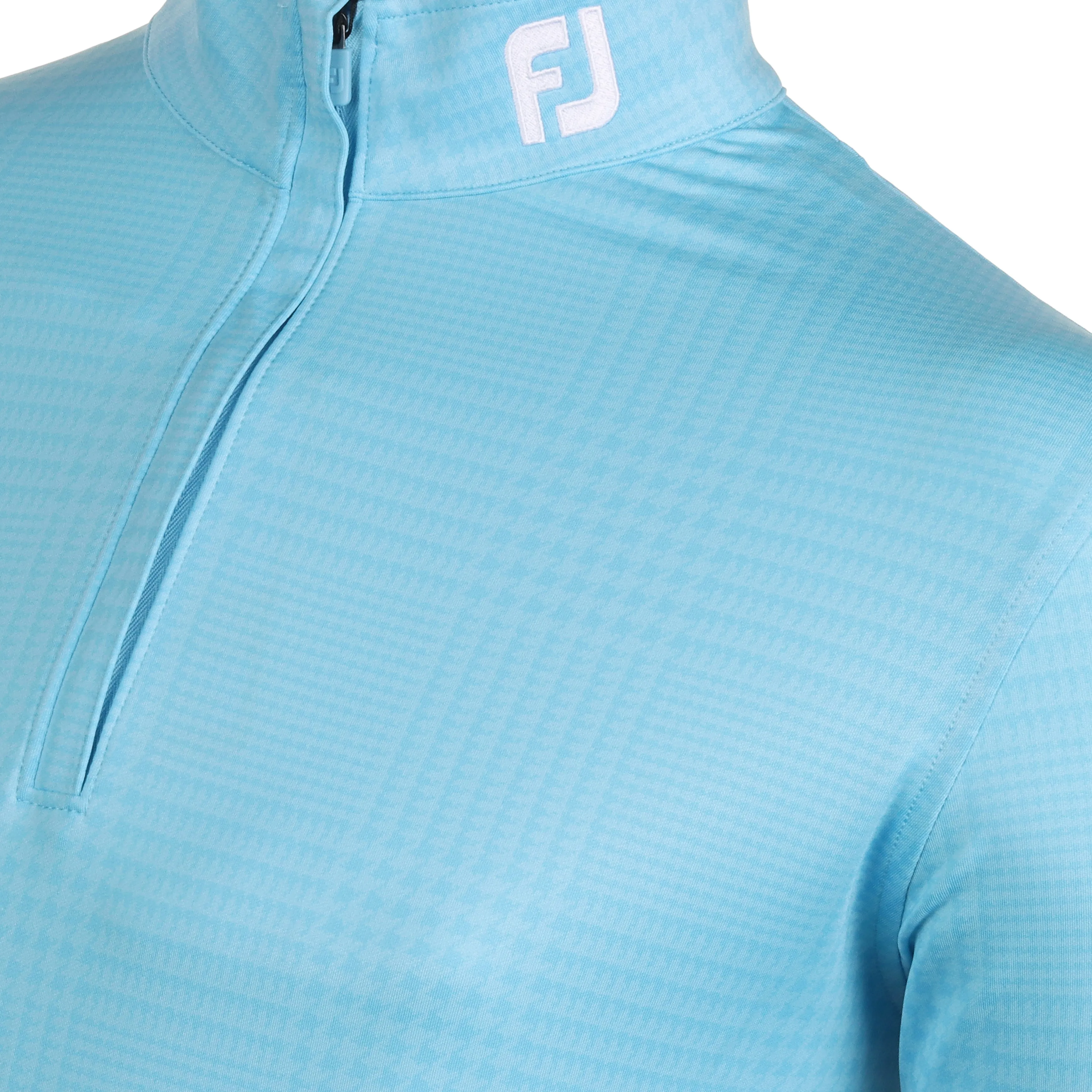 FootJoy Glen Plaid Print Chill Out Pullover