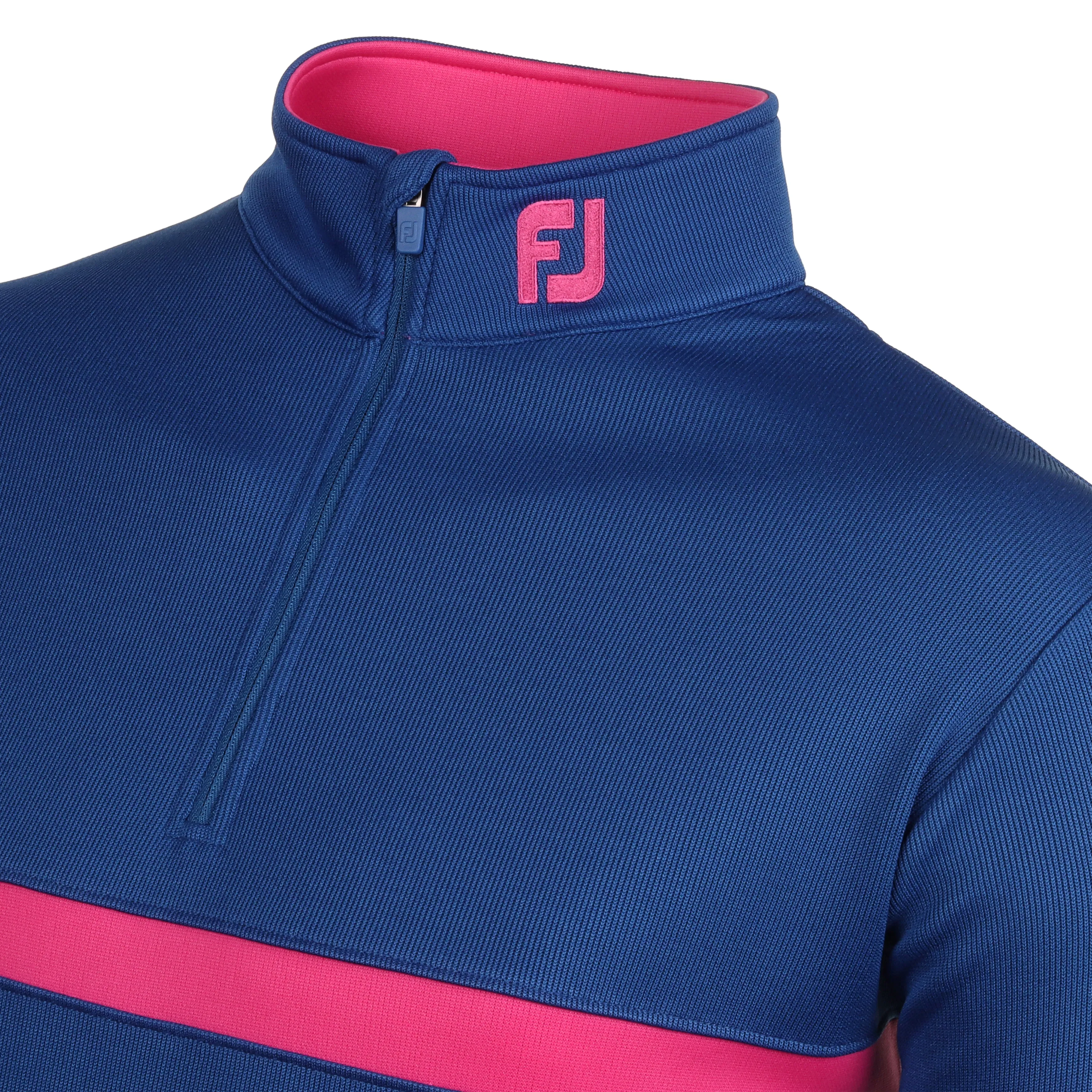 FootJoy Inset Stripe Chill Out Pullover