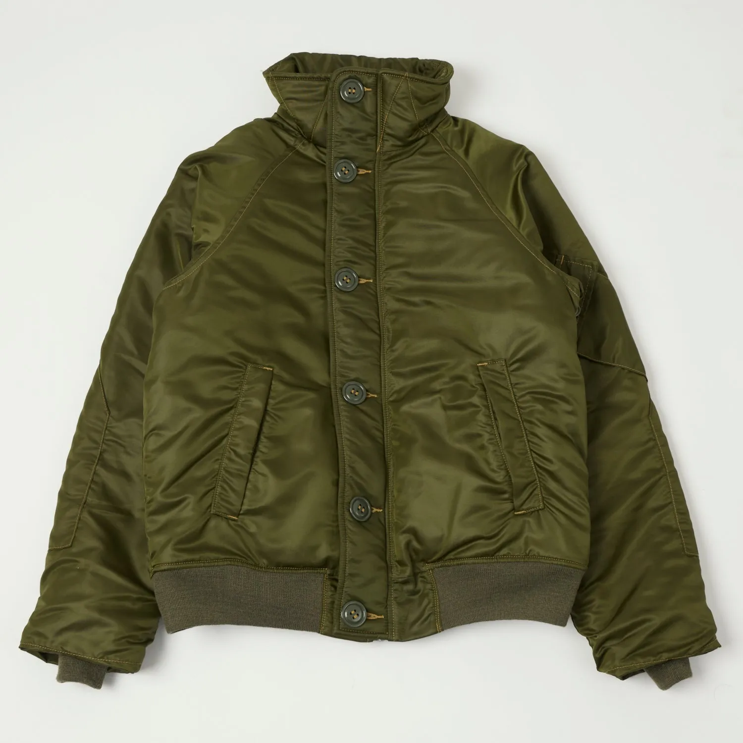 Freewheelers 2431016 ‘USAF Air Crew' Cold Weather Jacket - Khaki Olive