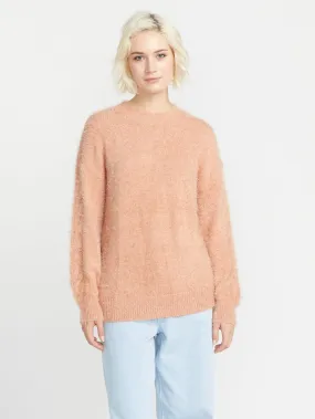 Fuzzilicious Sweater - Clay