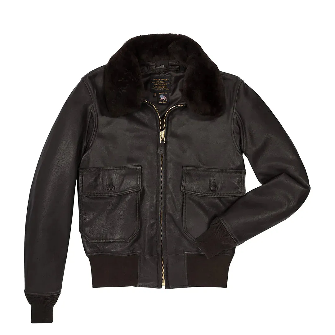 G-1 Flight Jacket with Removable Collar (Long)