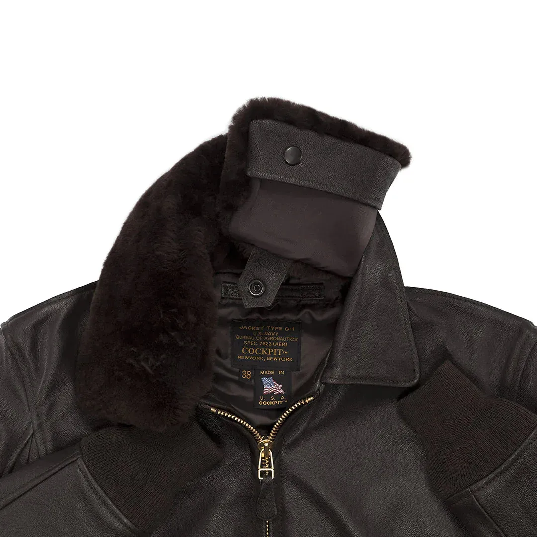 G-1 Flight Jacket with Removable Collar (Long)