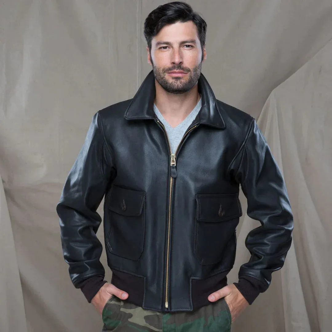 G-1 Flight Jacket with Removable Collar (Long)