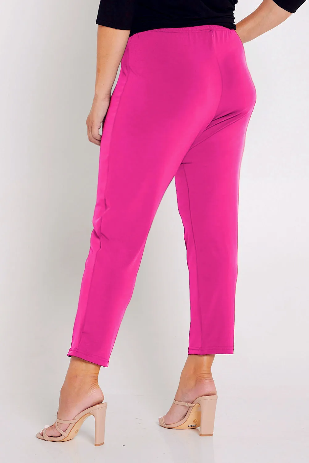 Gianna Pants Petite - Hot Pink