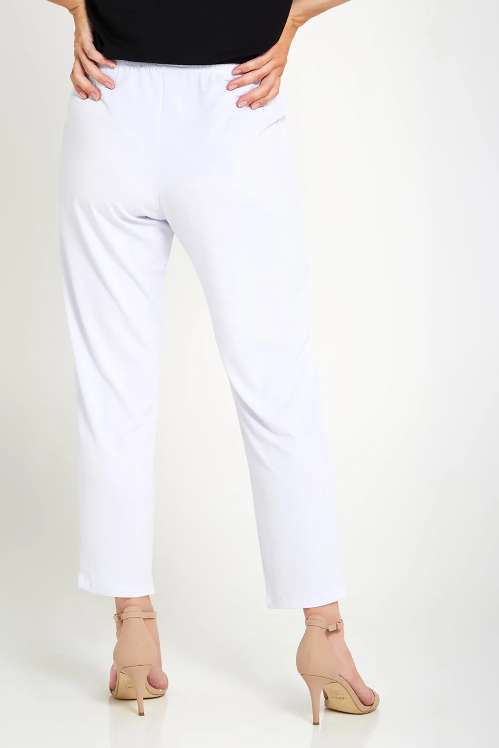 Gianna Pants Petite - White