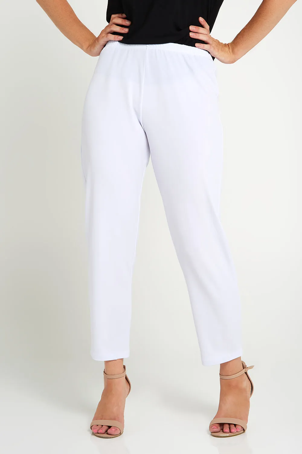 Gianna Pants Petite - White