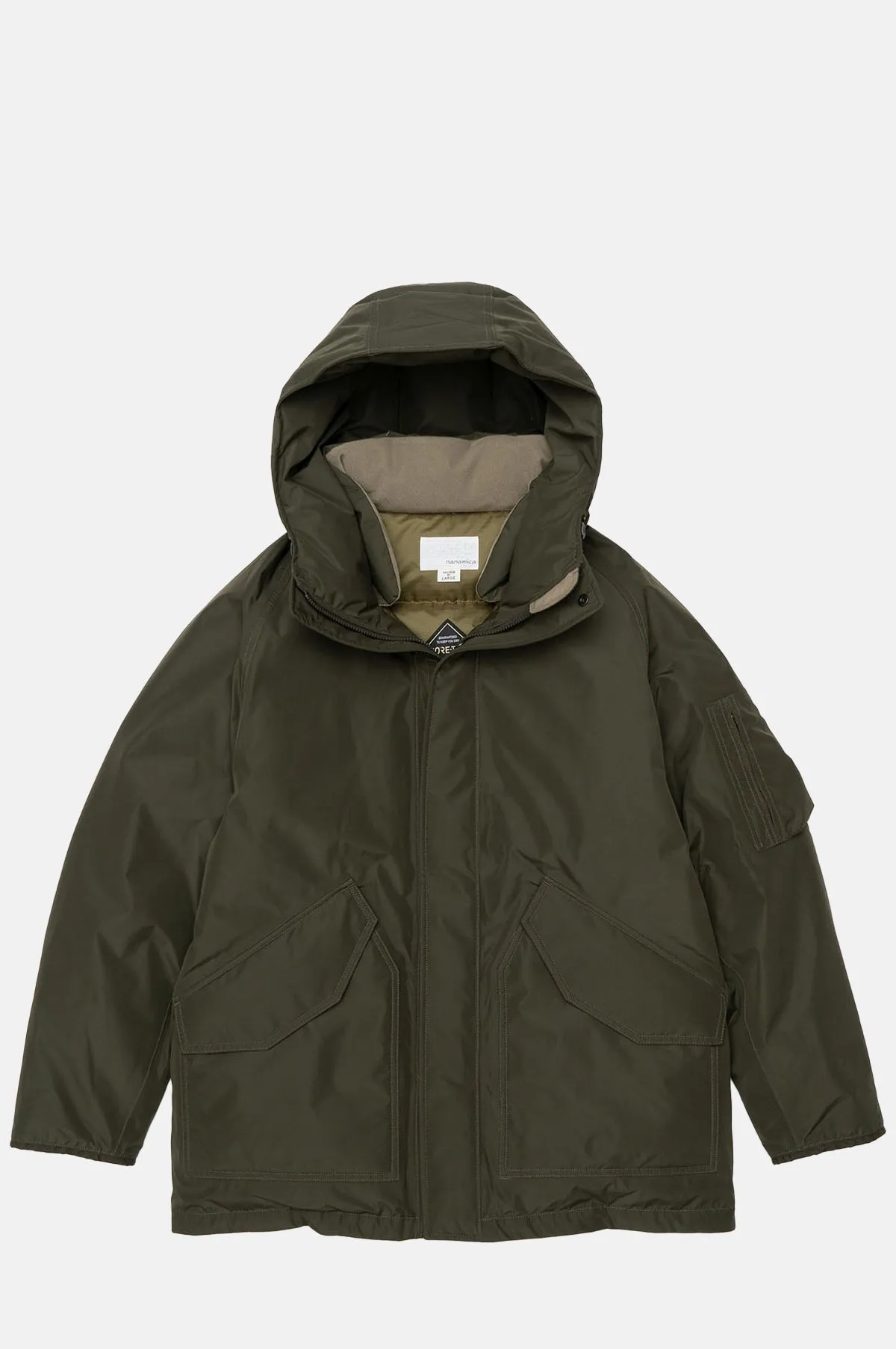 GORE-TEX Down Coat Khaki Green