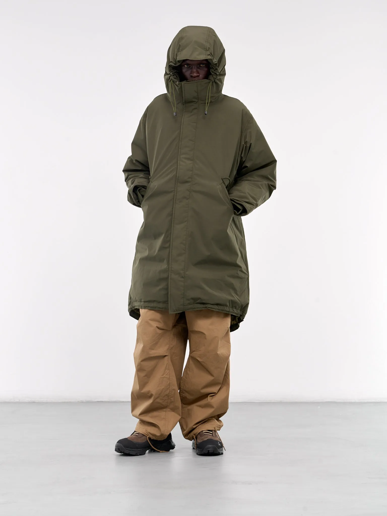 Gore-Tex Down Coat (SUBF358U-KHAKI-GREEN)