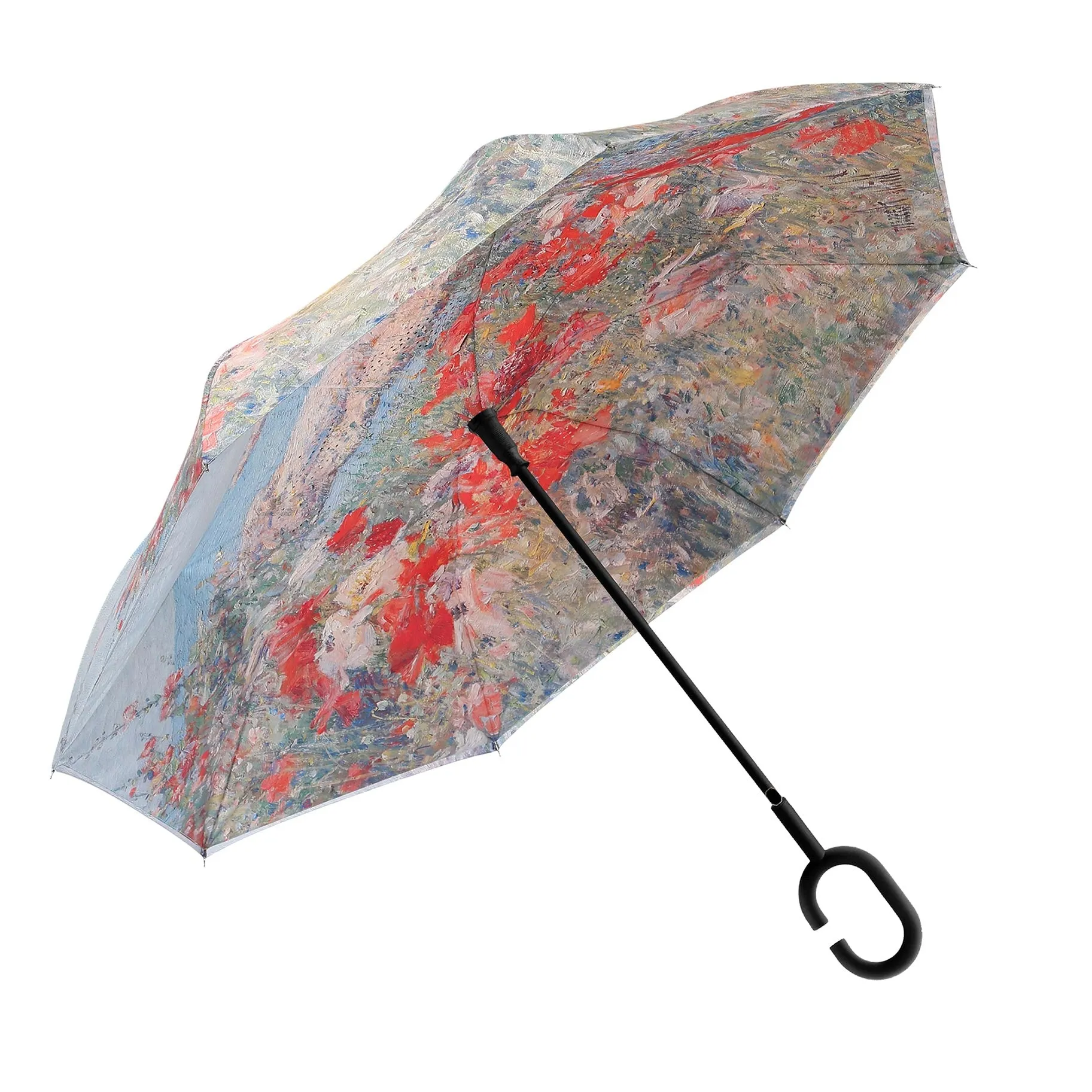 Hassam Celia's Garden Floral Reverse Umbrella A version