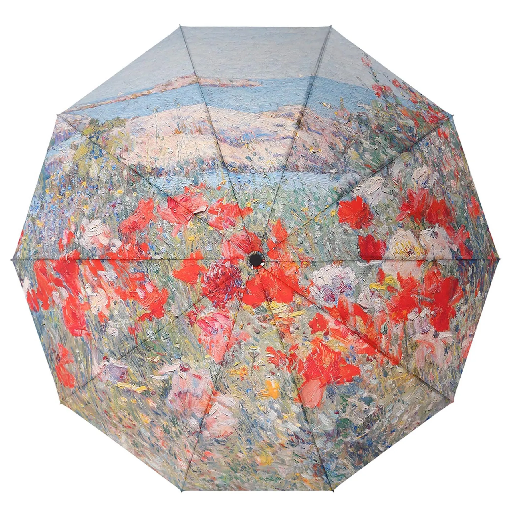 Hassam Celia's Garden Floral Reverse Umbrella A version