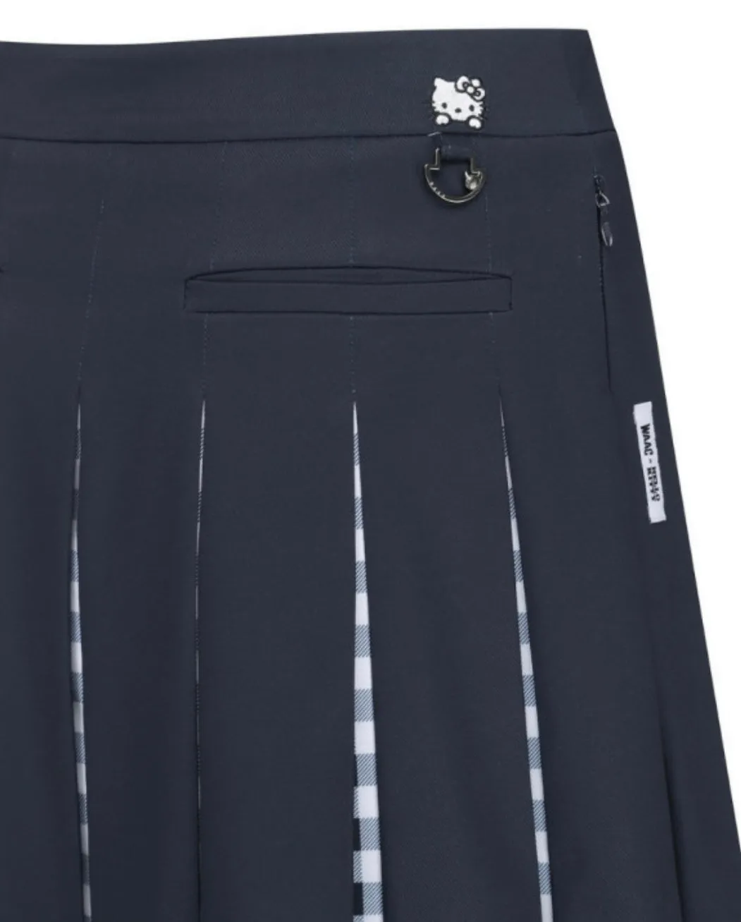 [HelloKitty x WAAC] Women's Pleated Culottes Skirt