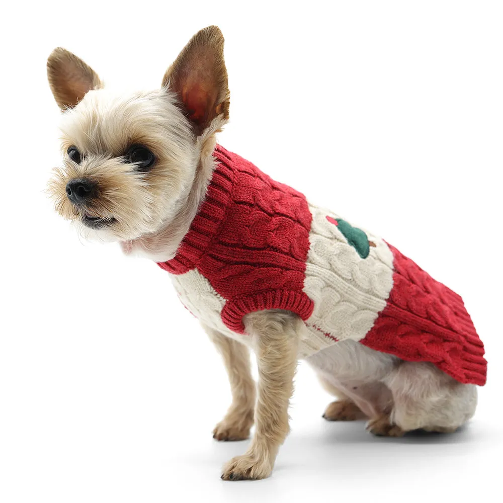 Holiday Appliques Sweater