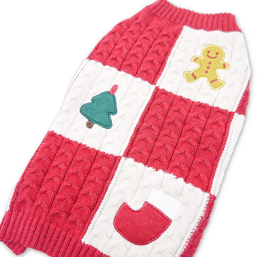 Holiday Appliques Sweater