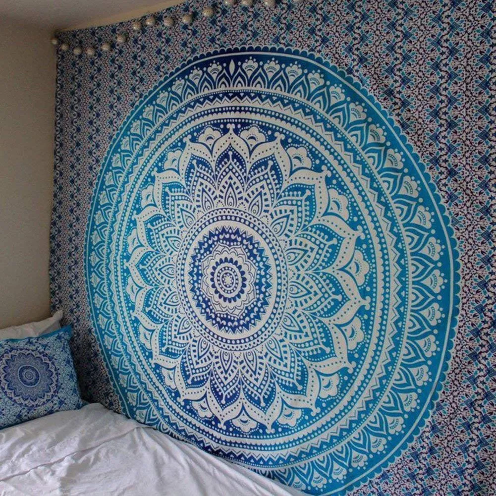 Indian Blue Tapestry