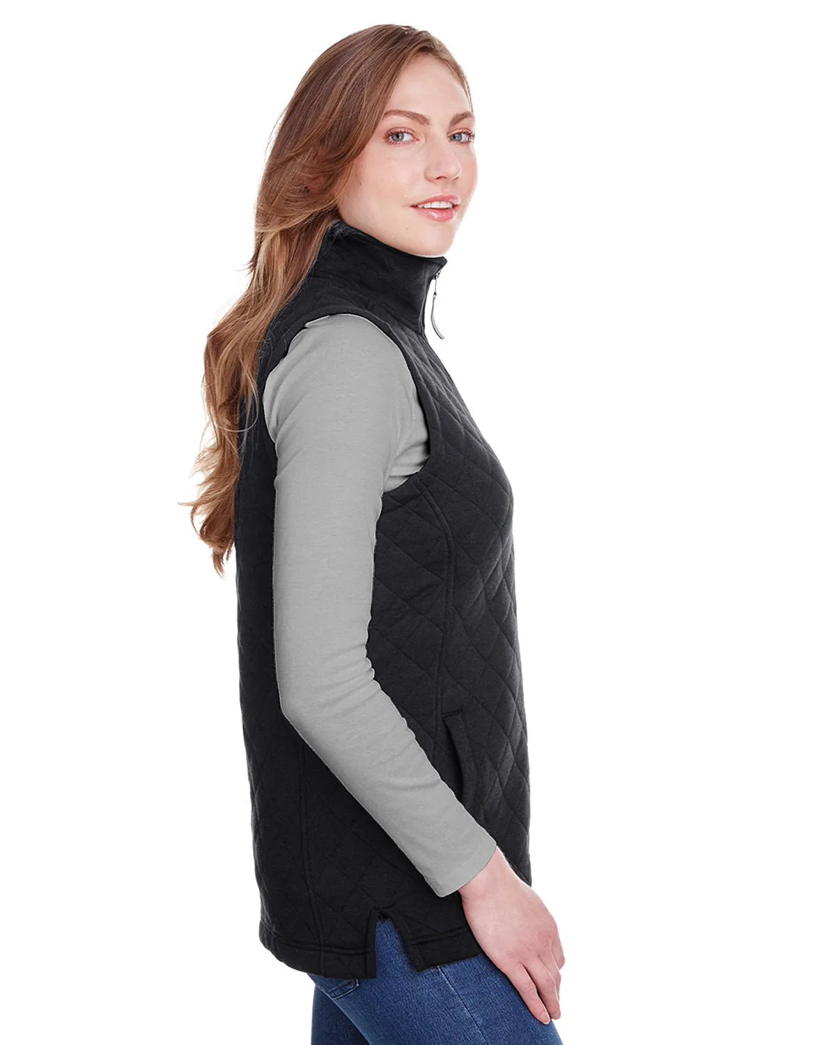 J America JA8892 Ladies' Ladies Quilted Vest