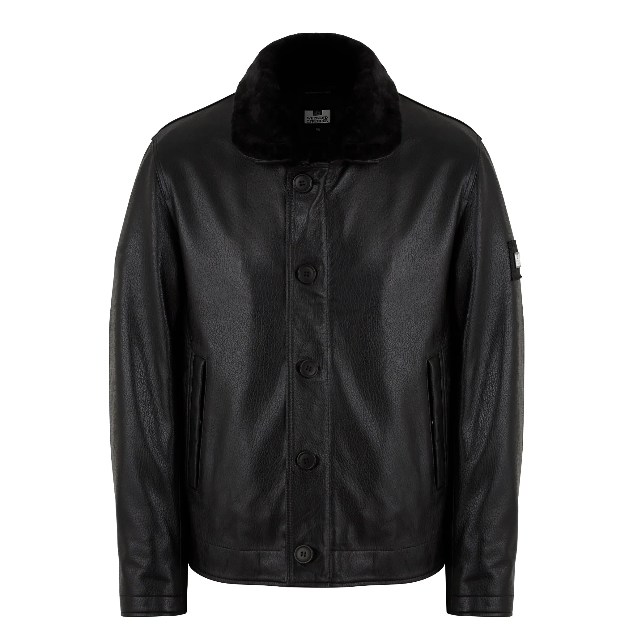 Joyceman Leather Jacket Black