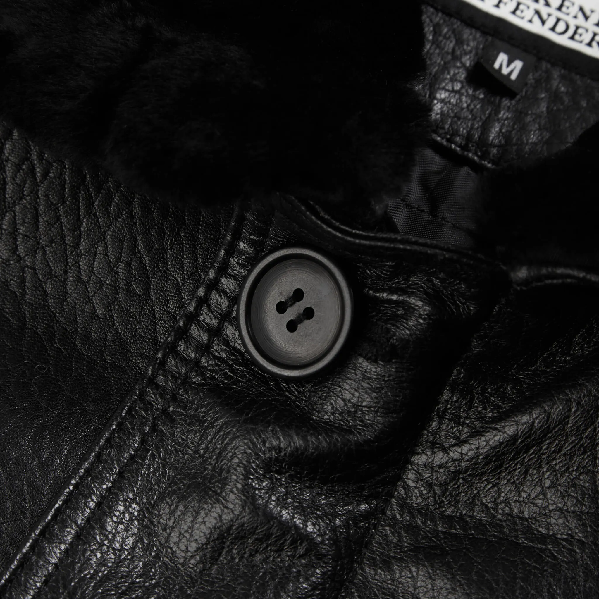 Joyceman Leather Jacket Black