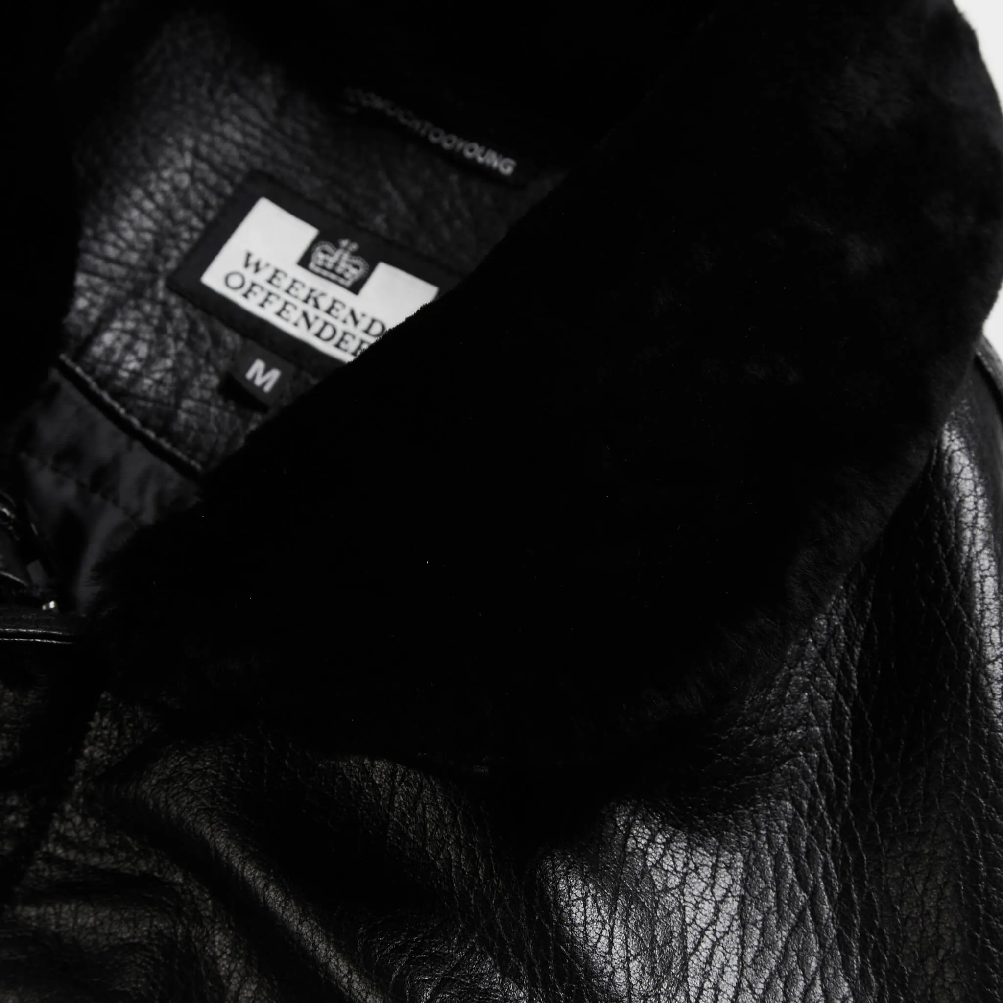 Joyceman Leather Jacket Black