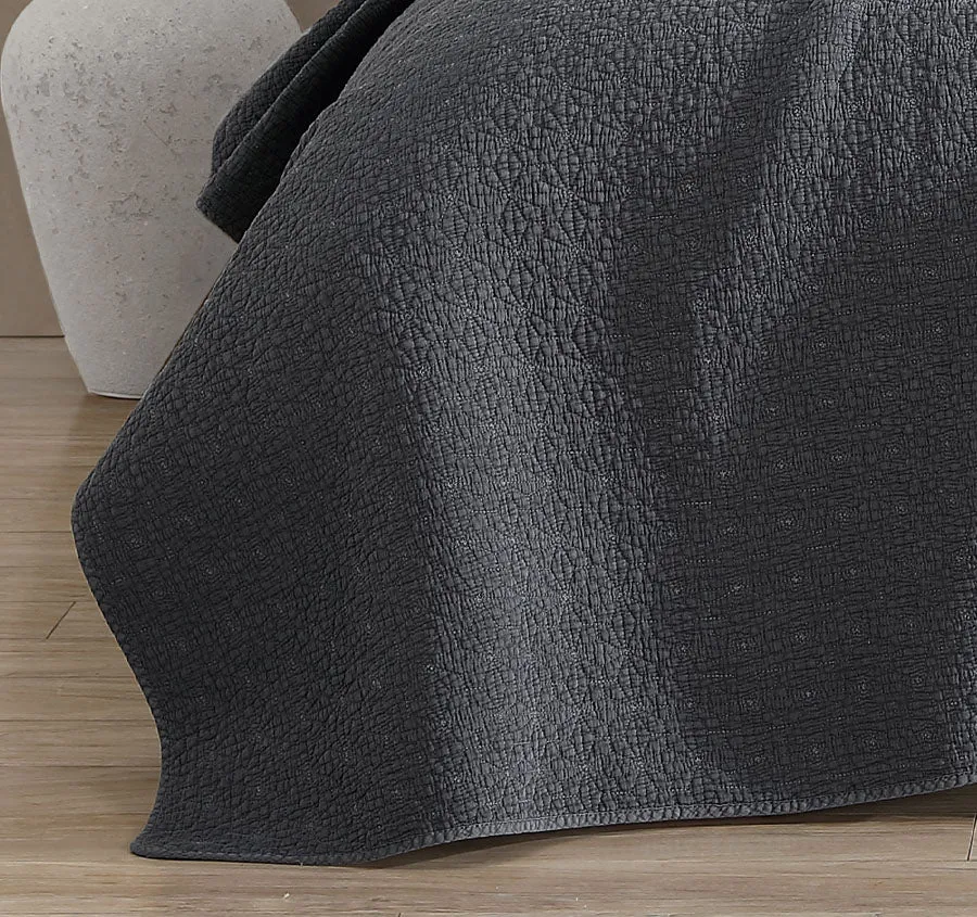 Kayo Coverlet Range Charcoal