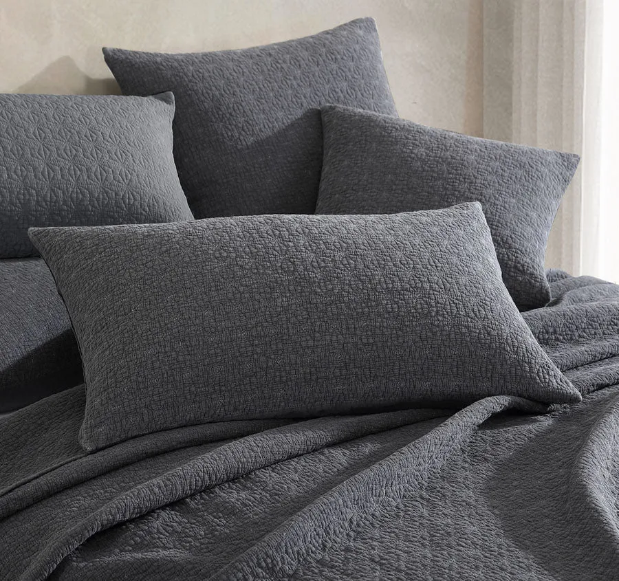 Kayo Coverlet Range Charcoal