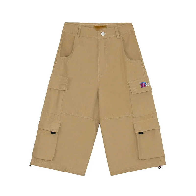 Khaki Cargo Culottes