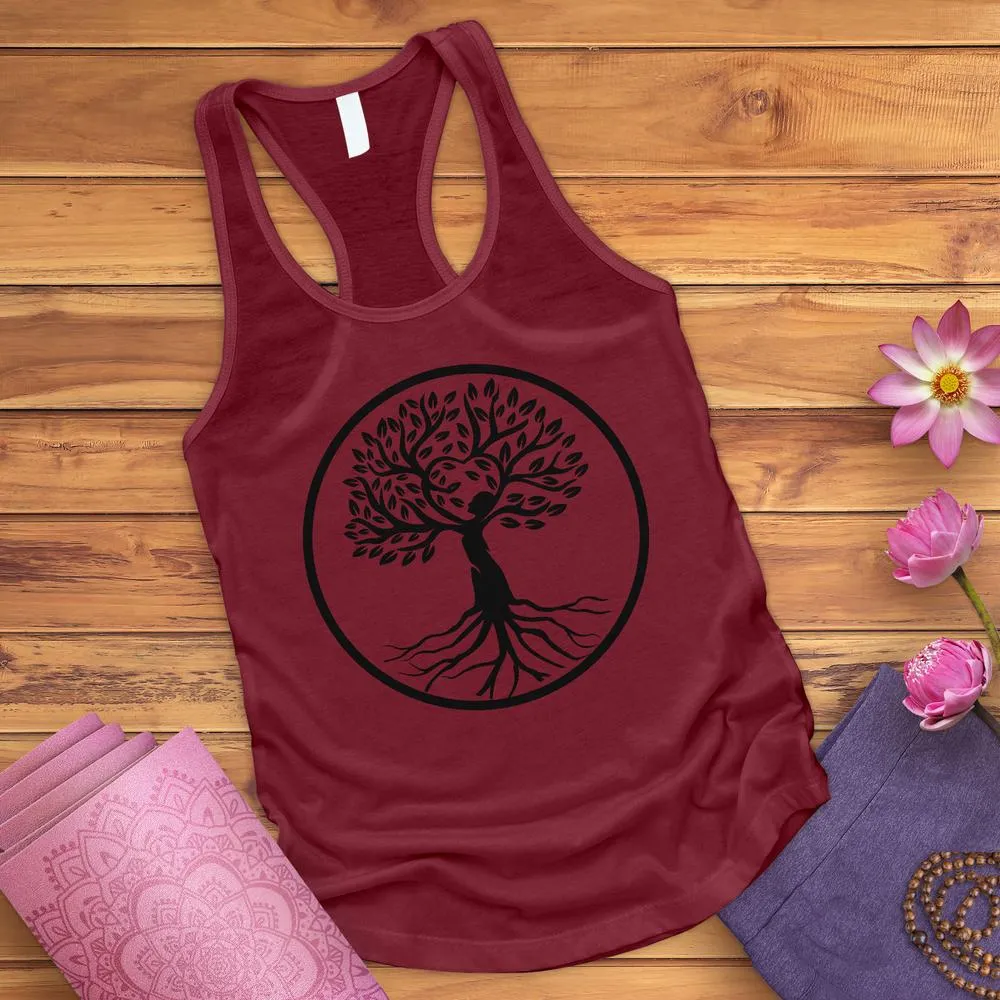 Lady Zen Tree Tank Top