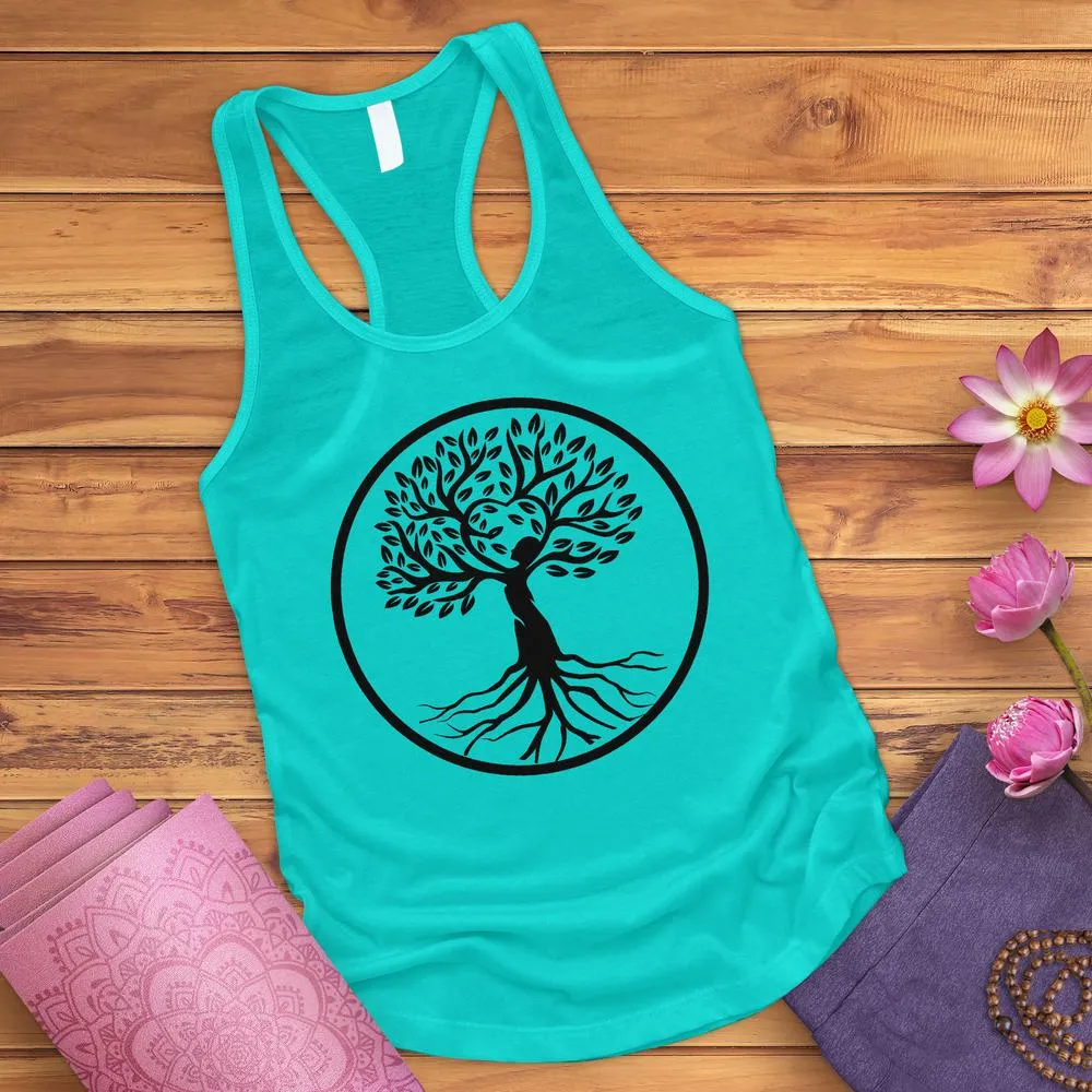 Lady Zen Tree Tank Top