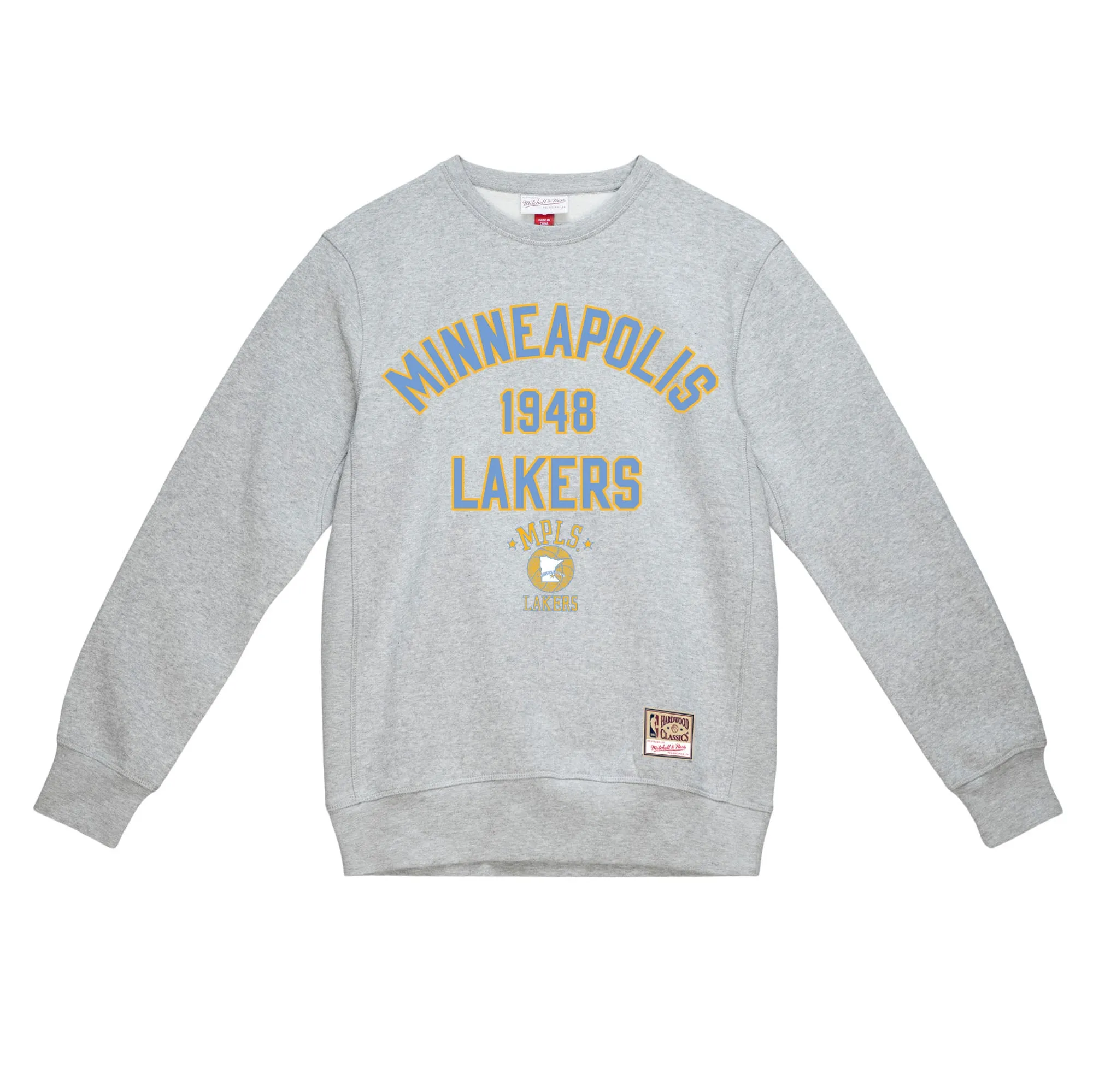 Lakers 75th Established Year Crewneck Fleece