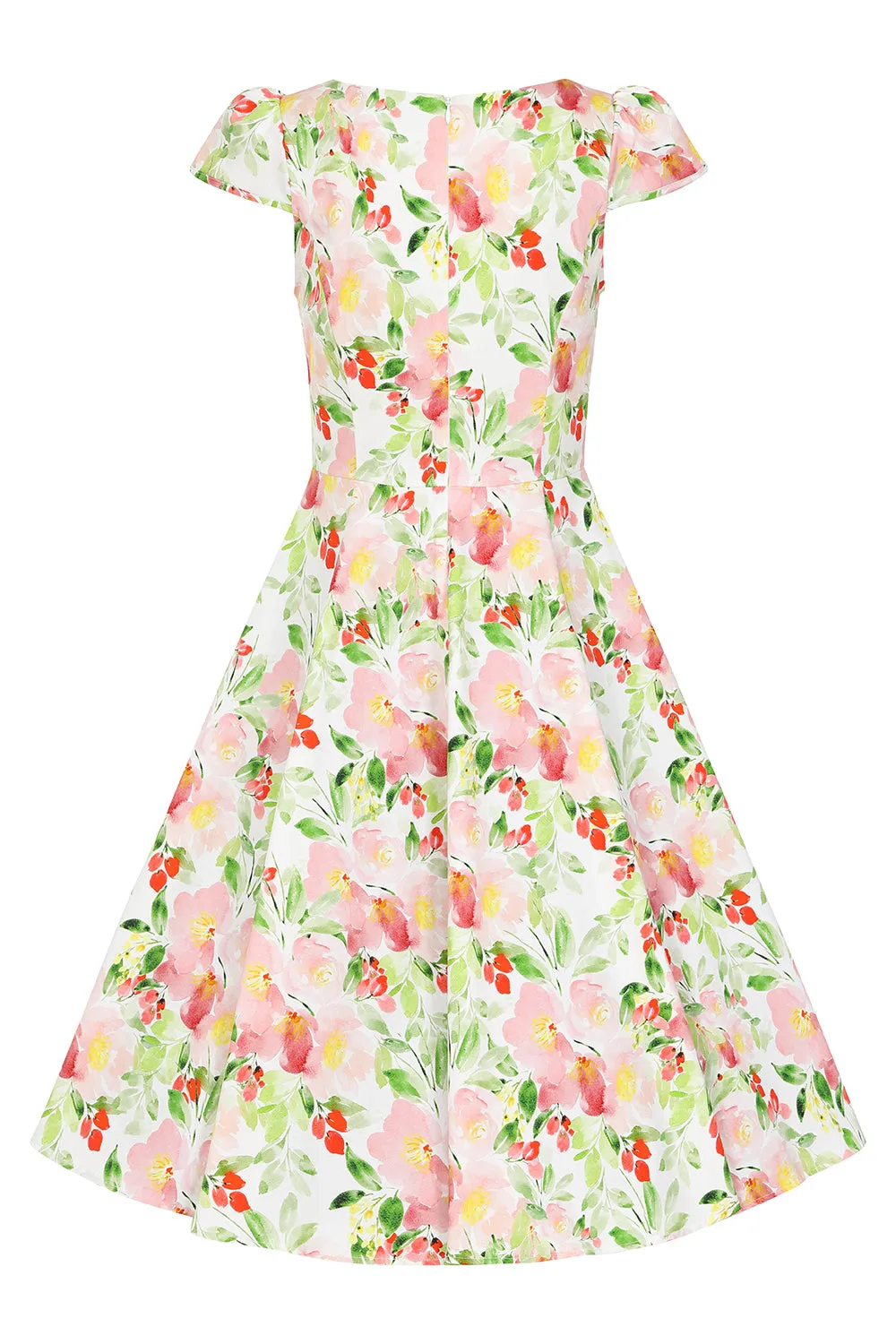 Larisa Floral Swing Dress by Hearts and Roses