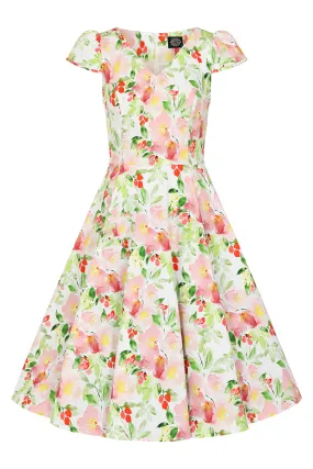 Larisa Floral Swing Dress by Hearts and Roses