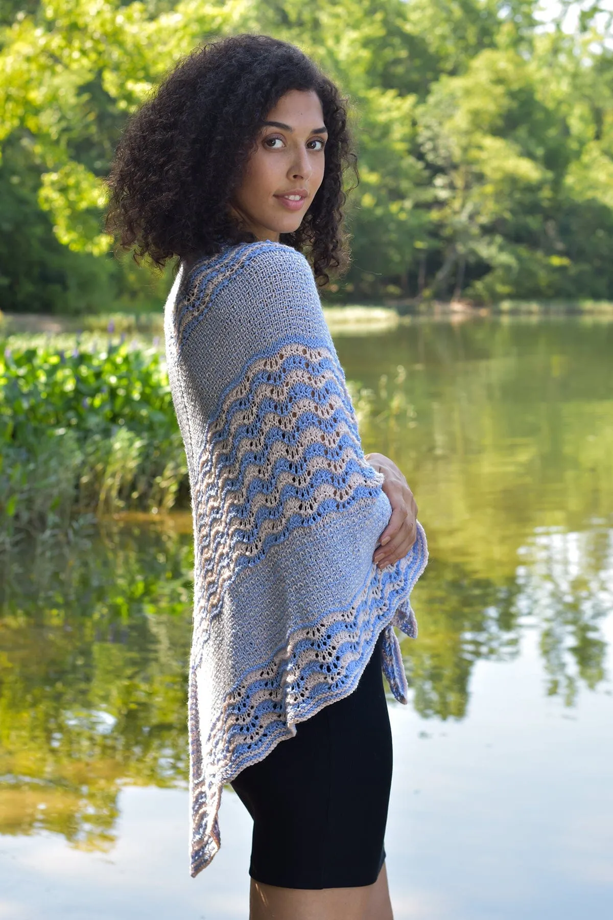 Lavender Mist Shawl