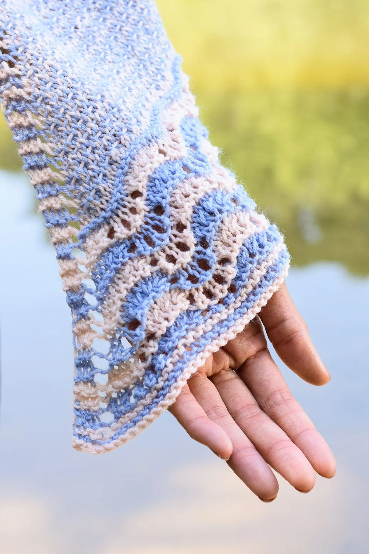 Lavender Mist Shawl